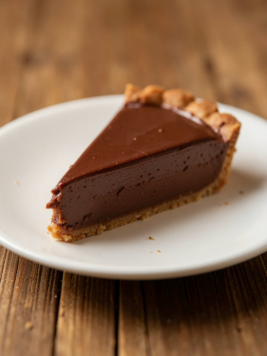 Torta de chocolate cremosa