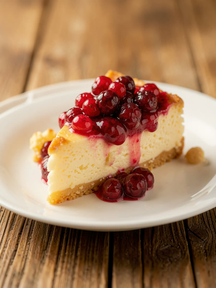 Cheesecake de frutas vermelhas