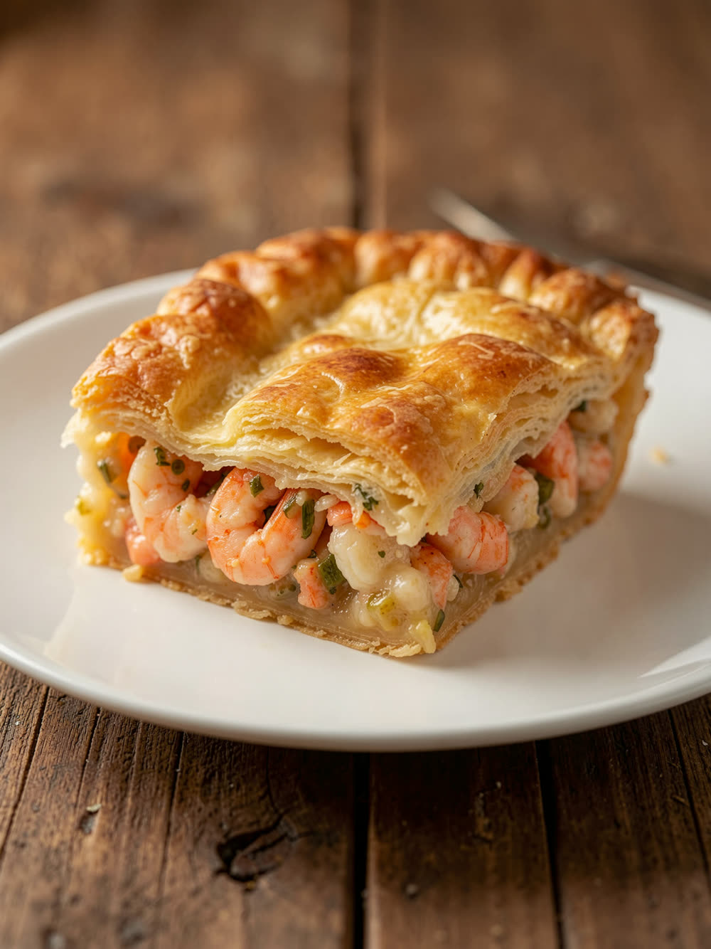 Torta de Camarão